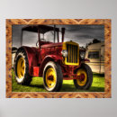 Recherche de tracteurs vintages posters Tracteur antique
