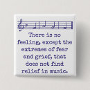 Recherche de sentiments badges Musique