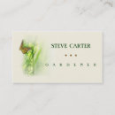 Recherche de fleuriste jardinier cartes visite Vert