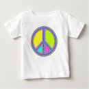 Recherche de paix bébé tshirts Symbole