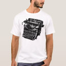 Recherche de machine à écrire vintage tshirts Rétro