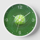 Recherche de boule jaune horloges Tennis