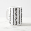 Recherche de bâton classiques tasses Noir et blanc