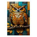 Recherche de hibou art Mural de hibou