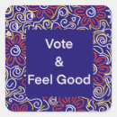 Zoek naar goede stemming stickers Verkiezing