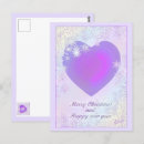 Recherche de couleurs de noël cartes postales Violet