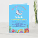 Recherche de narwhal invitations Doux