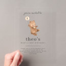 Recherche de nounours invitations Premier
