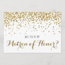 Recherche de dame de dame invitations Matrone d'honneur