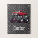 Recherche de monstres puzzles Vintage