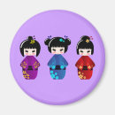 Recherche de poupées japonaises magnets Mignon