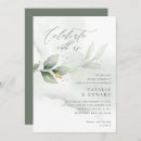 Recherche de vert olive et or invitations Couple