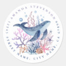 Zoek naar blauwe vinvis stickers Walvis