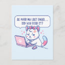 Zoek naar werk humor briefkaarten Kat