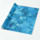 Recherche de glaçons papier cadeau Bleu