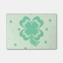 Recherche de shamrock post its Motif