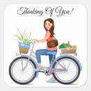 Recherche de vélo vert autocollants Merci