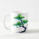 Recherche de bonsai tasses Aquarelle