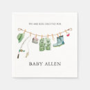 Recherche de pêcheur serviettes Baby shower de pêche
