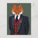 Recherche de anthropomorphisme cartes postales Foxy