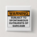 Recherche de insulte badges Sarcasme
