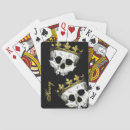 Recherche de skull jeux de cartes Noir