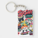 Recherche de nourriture mignonne porteclés Sushi