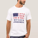 Recherche de gouvernement tshirts Pays