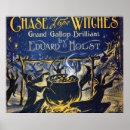 Zoek naar getuige posters Heks