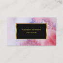 Recherche de professionnel fascinant cartes visite Pour elle