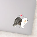 Recherche de old english autocollants J'aime mon bobtail