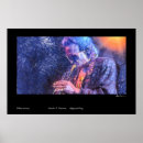 Recherche de trompette jazz posters Bleu