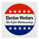 Zoek naar ambtenaren posters Verkiezingen