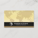 Recherche de carte du monde cartes visite D'entreprise