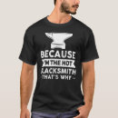 Recherche de blacksmith tshirts Parce que