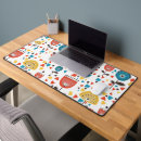 Recherche de motif des années 1960 tapis souris Coloré