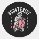Recherche de scooters vintages autocollants Motocyclette