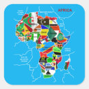 Zoek naar kaart van afrika stickers Met