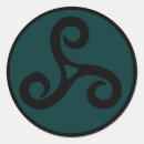 Recherche de triskele autocollants Symbole