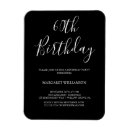 Recherche de invités magnets Typographie