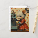 Zoek naar serveerster briefkaarten Koffie