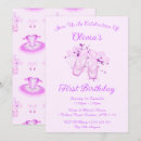 Recherche de pantoufles de ballet invitations Rose
