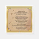 Zoek naar voetafdrukken servetten Zand