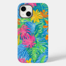Recherche de feuille tropical iphone coques Coloré