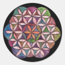Recherche de motifs de mandala autocollants Vie