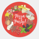 Recherche de anniversaire pizza autocollants Amateur de pizza
