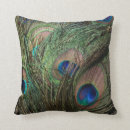 Recherche de couleur paon coussins Conception
