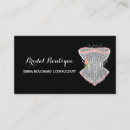 Recherche de corset cartes visite Élégant