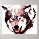 Recherche de loups sauvages posters Pour elle