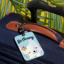 Recherche de voyage de chat bagages étiquettes Chats
